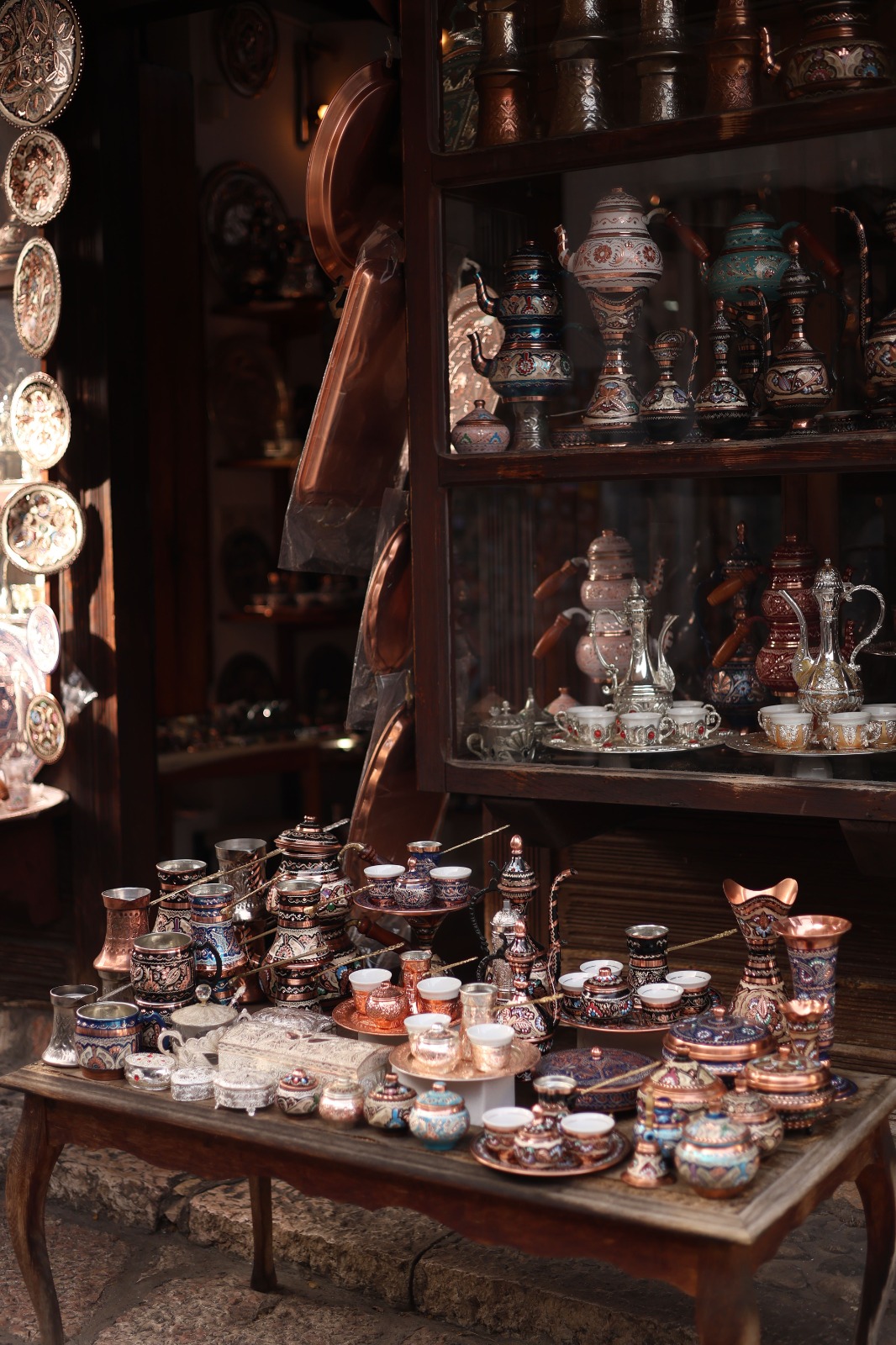 Traditional brass and copper handicraft